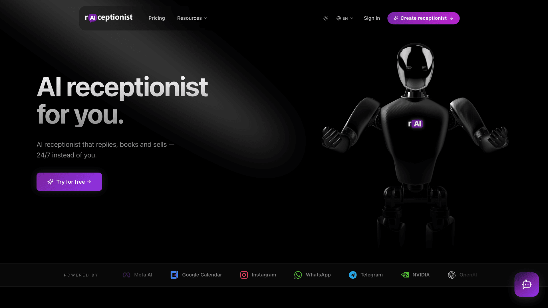Auto-scrolling integrations banner