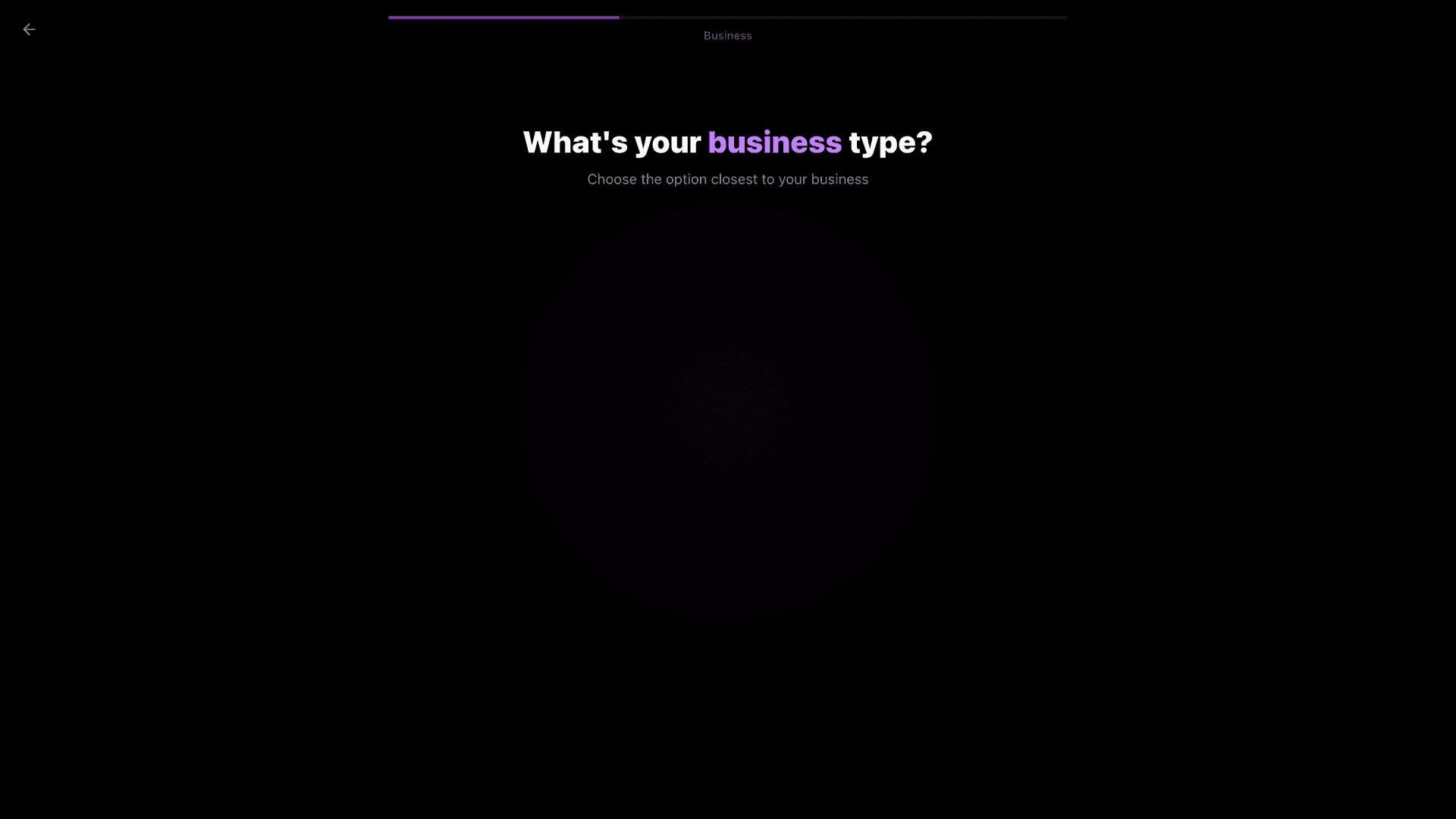 Specific business types